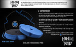 Ninja Finish Pad Blue 150mm